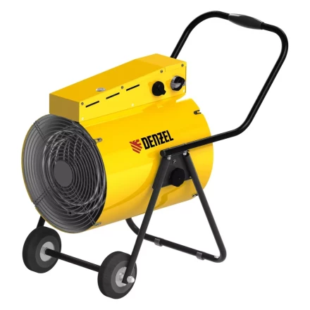 Тепловая пушка SFH-15000, 400 В, 1600 м3/ч, вентилятор 3 режима, 9000/15000 Вт Denzel 96443 купить в Нижневартовске