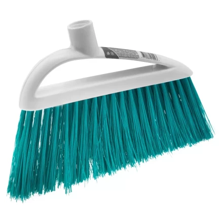 Щетка пластмассовая для подметания пола, премиум, 23 см, без черенка, бирюзовая щетина, Home Palisad 935565 купить в Нижневартовске