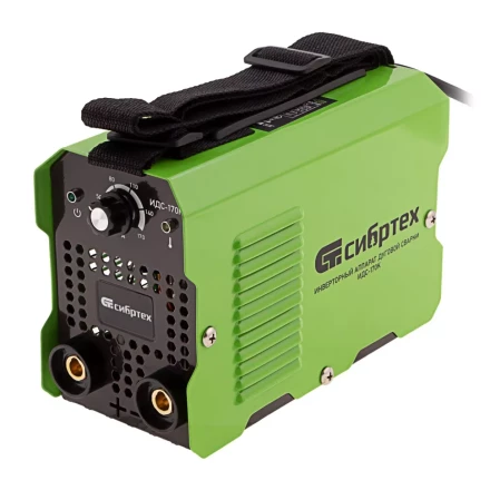 Инверторный аппарат дуговой сварки ИДС-170K, 170 А, ПВ 80%, диаметр электрода 1,6-3,2 мм Сибртех 94393 купить в Нижневартовске