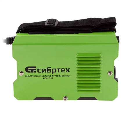 Инверторный аппарат дуговой сварки ИДС-170K, 170 А, ПВ 80%, диаметр электрода 1,6-3,2 мм Сибртех 94393 купить в Нижневартовске