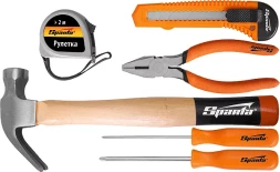 Набор инструмента бытовой, 6 предм  SPARTA 13540