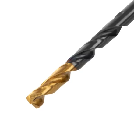 Сверло по металлу, 4,2 мм, HSS-Tin, Golden Tip, 10 шт. Denzel 717210 купить в Нижневартовске