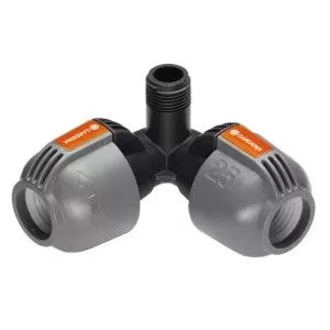 Соединитель L-образный 25 мм x 1/2"-наружная резьба GARDENA купить в Нижневартовске