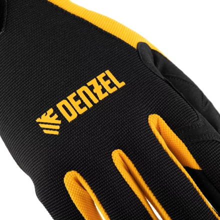 Перчатки универсальные на липучке, размер 10// Denzel 67994 купить в Нижневартовске