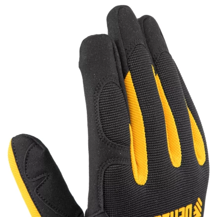 Перчатки универсальные на липучке, размер 10// Denzel 67994 купить в Нижневартовске