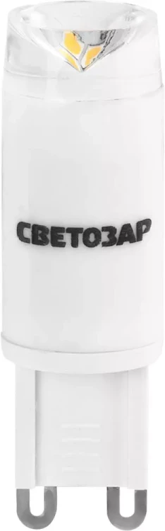 Лампа СВЕТОЗАР светодиодная "LED technology", цоколь G9, теплый белый свет (3000 К), 2,5Вт (20) 44595-20 купить в Нижневартовске