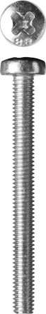 Винт ЗУБР &quot;МАСТЕР&quot; DIN 7985, класс прочности 4.8, оцинкованный, M3x30мм, 5кг 303150-03-030 купить в Нижневартовске