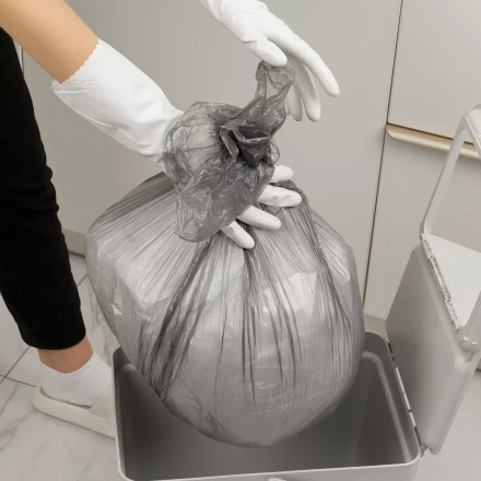 Пакеты для мусора 30 л x 50 шт. серые, Home Palisad 927075 купить в Нижневартовске