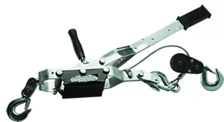 Лебедка рычажная тяга - 2 т подъем - 0.8 т одинарное храповое колесо  MATRIX 52220 купить в Нижневартовске