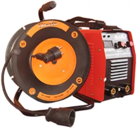 Сварочный удлинитель силовой 30м  на катушке с выносной розеткой GLANZEN ПВС 2х2,5 EB-30-010 купить в Нижневартовске