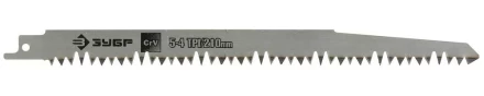Полотно ЗУБР Cr-V по сырому дереву для ножов 4-15187, волчий зуб, шаг 5-6,5мм, 210мм 4-151877-S2 купить в Нижневартовске