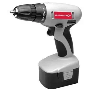 Дрель-шуруповерт аккумуляторная Интерскол ДА-12ЭР-02 Li-ion (2 х 1,5Ач) купить в Нижневартовске