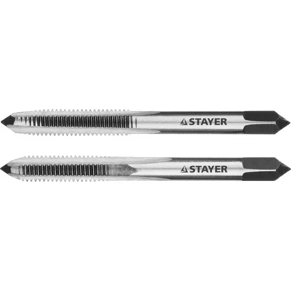 Комплект метчиков STAYER "MASTER", сталь 9ХС, М5х0,8, 2 шт 28025-05-0.8-H2 купить в Нижневартовске