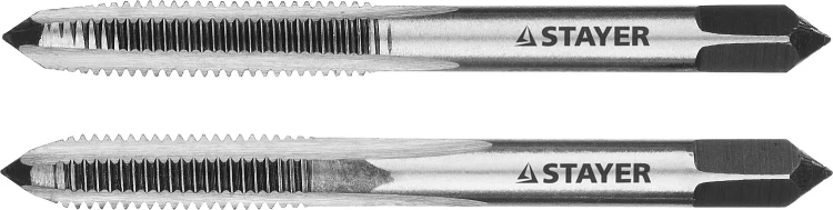 Комплект метчиков STAYER "MASTER", сталь 9ХС, М5х0,8, 2 шт 28025-05-0.8-H2 купить в Нижневартовске
