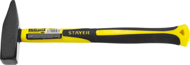 Молоток слесарный Fiberglass 500 г с фиберглассовой рукояткой, STAYER Professional 20050-05 20050-05_z01 купить в Нижневартовске