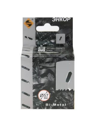 Коронка Bi-Metal Ф57 мм М3 Энкор 24157 купить в Нижневартовске