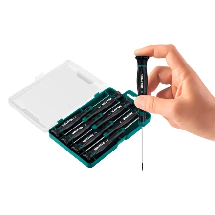 Набор отверток для точных работ KRAFTOOL Precision 7 25686 купить в Нижневартовске