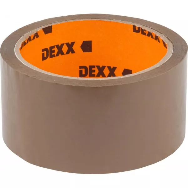 Клейкая лента, DEXX 12057-50-50, упаковочная, коричневая, 40мкм, 48мм х 50м 12057-50-50_z01 купить в Нижневартовске