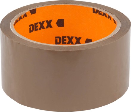 Клейкая лента, DEXX 12057-50-50, упаковочная, коричневая, 40мкм, 48мм х 50м 12057-50-50_z01 купить в Нижневартовске