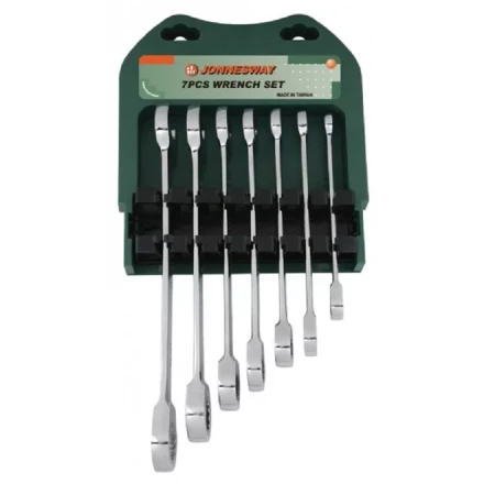 Набор ключей комбинированных трещоточных 10-19мм 7предметов Jonnesway W45107S 47741 купить в Нижневартовске