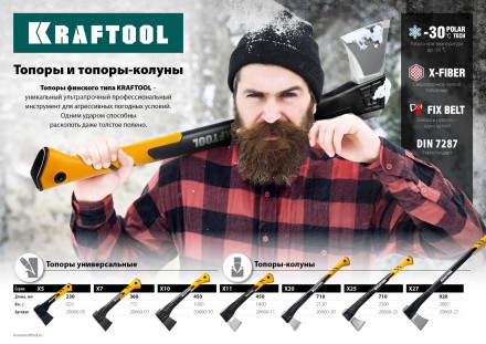 Топор финского типа X - серия 20660-10 купить в Нижневартовске