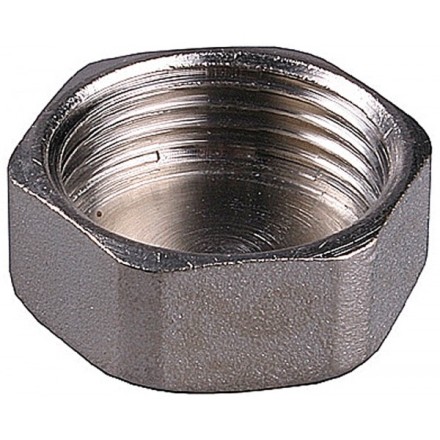 Заглушка GENERAL FITTINGS никелированная латунь, 6-ти гранная головка, внутренняя резьба, 1&quot; 51097-1 купить в Нижневартовске