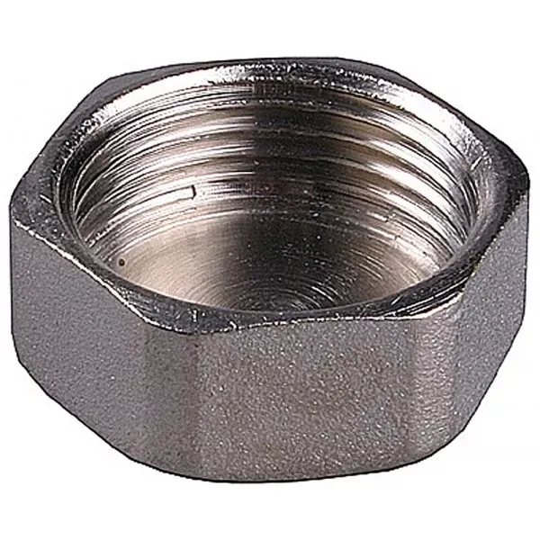 Заглушка GENERAL FITTINGS никелированная латунь, 6-ти гранная головка, внутренняя резьба, 1" 51097-1 купить в Нижневартовске