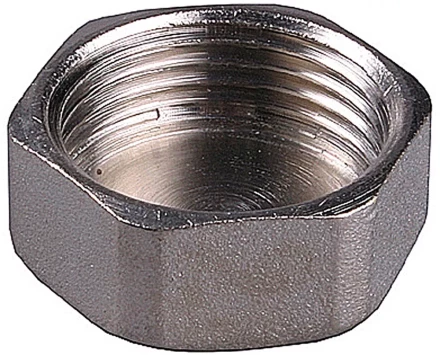 Заглушка GENERAL FITTINGS никелированная латунь, 6-ти гранная головка, внутренняя резьба, 1" 51097-1 купить в Нижневартовске