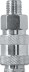 KRAFTOOL 1/4&quot;M - рапид муфта, переходник 06594-1/4 купить в Нижневартовске