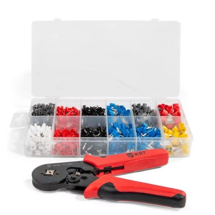 Набор втулочных наконечников с пресс-клещами НШВИ К-1200-1 (КВТ) купить в Нижневартовске