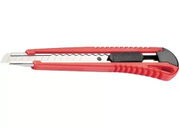 Нож, 9 мм, выдвижное лезвие, металлическая направляющая MATRIX 78909