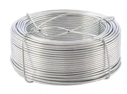 Проволока стальная оцинкованная 2,0 мм длина 50 м Сибртех 47756 купить в Нижневартовске