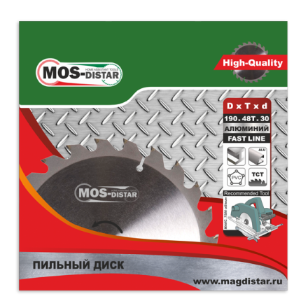 Пильный диск MOS-DISTAR алюминий PSA1904830 купить в Нижневартовске