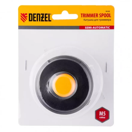 Катушка триммерная полуавтоматическая для Denzel TE-350 гайка M5 Denzel 96348 купить в Нижневартовске
