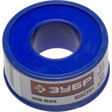 Фумлента ЗУБР "МАСТЕР", плотность 0,40 г/см3, 0,1ммх19ммх15м 12373-19-040 купить в Нижневартовске