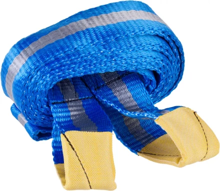 Трос буксировочный ЗУБР "ЭКСПЕРТ", 2 петли, сумка, 5м, 7т 61216-7 купить в Нижневартовске