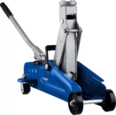 Домкрат гидравлический подкатной T30, 2т, 135-330мм, в кейсе, ЗУБР Профессионал 43053-2-K купить в Нижневартовске