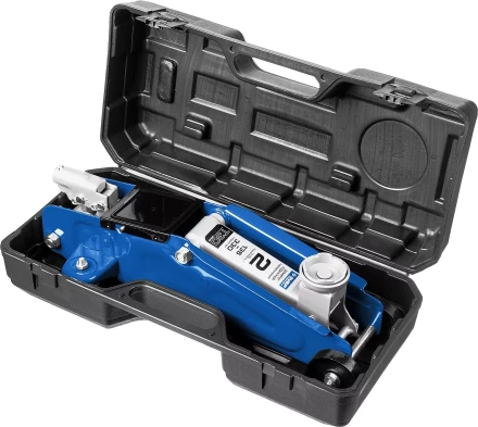 Домкрат гидравлический подкатной T30, 2т, 135-330мм, в кейсе, ЗУБР Профессионал 43053-2-K купить в Нижневартовске