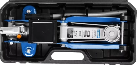 Домкрат гидравлический подкатной T30, 2т, 135-330мм, в кейсе, ЗУБР Профессионал 43053-2-K купить в Нижневартовске