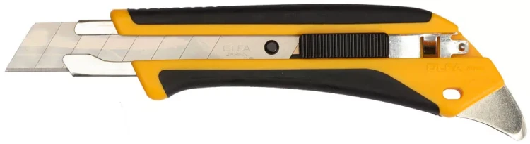 Нож OLFA "AUTOLOCK", двухкомпонентный корпус, 18мм OL-L5-AL купить в Нижневартовске