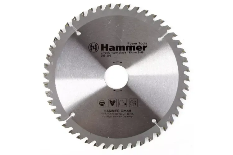Диск пильный твердосплавный HAMMER Ф185х30мм 48зуб. купить в Нижневартовске
