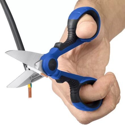 ЗУБР Универсал, 145 мм, ножницы электрика универсальные, Профессионал (23357) купить в Нижневартовске