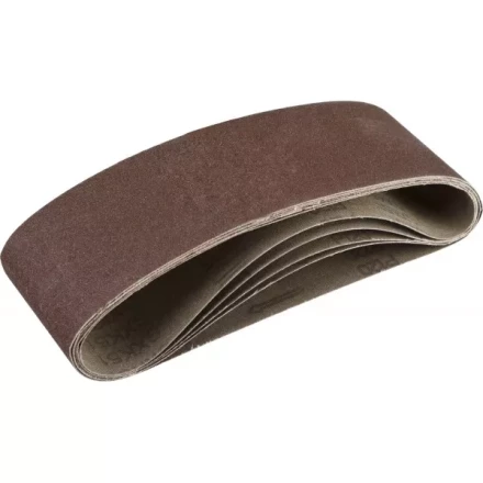 Лента шлифовальная бесконечная ЗУБР "СТАНДАРТ" на тканевой основе, для ЛШМ, P120, 75х533мм, 5 шт 35342-120 купить в Нижневартовске