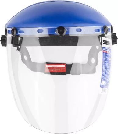 Щиток защитный лицевой СИБИН с экраном из поликарбоната 11089 купить в Нижневартовске