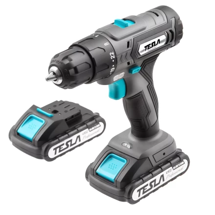 Аккумуляторная дрель TESLA TCD142DC с скейсом купить в Нижневартовске