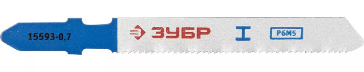 Полотна ЗУБР "ЭКСПЕРТ", T118G, для эл/лобзика, HSS, по металлу, EU-хвостовик, шаг 0,7мм, 50мм, 2шт 15593-0.7_z01 купить в Нижневартовске