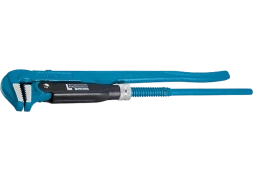 Ключ трубный рычажный №4 - 3&quot; цельнокованый CrV тип - &quot;L&quot; GROSS 15606