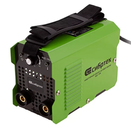 Инверторный аппарат дуговой сварки ИДС-190K, 190 А, ПВ 80%, диаметр электрода 1,6-4 мм Сибртех 94394 купить в Нижневартовске