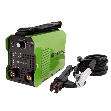 Инверторный аппарат дуговой сварки ИДС-190K, 190 А, ПВ 80%, диаметр электрода 1,6-4 мм Сибртех 94394 купить в Нижневартовске