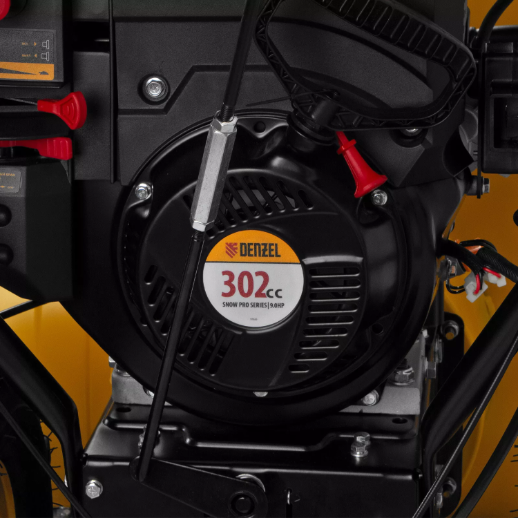 Бензиновая снегоуборочная машина SBL 711D PRO, 302cc, эл.старт, фара, обогрев, блок. дифф.// Denzel 97655 купить в Нижневартовске